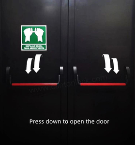 Khẩn Cấp Cửa Panic Đẩy Thanh 3 Điểm Khóa, Hyland OEM 330 Cháy Cửa Nhựa Và Ống Sắt Panic Thoát Thiết Bị - Product Image 6