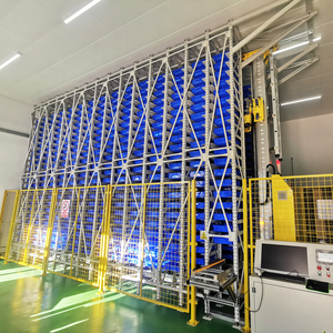 Asrs hệ thống New yuneng 2000kg 15m Chiều cao Mini-Tải Stacker Crane tự động kho hàng hóa thiết bị lưu trữ - Product Image 5