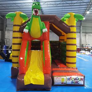 Nueva llegada Casa de rebote de dinosaurio comercial PVC pequeño gorila inflable <span class=keywords><strong>lol</strong></span> - Product Image 2