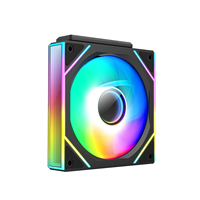 Ventilateur de refroidissement PC à roulement à billes ARGB RGB blanc 200x200x60mm pour radiateur de refroidissement liquide, boîtier d'ordinateur avec dissipateur thermique en plastique