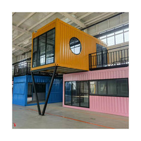 Maisons modulaires préfabriquées Bloc résidentiel concentré Chine Grande maison préfabriquée à panneaux sandwich