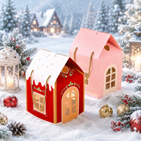 Boîte cadeau de Noël personnalisée, boîte cadeau en papier de qualité supérieure pour bonbons, chocolats, biscuits et cadeaux