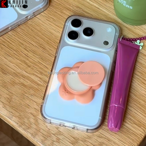 Custom Flower <strong>Lipstick</strong> <strong>case</strong> Mobile Phone Back Sticker Cosmetic Container for <strong>Lipstick</strong> Blusher Eyeshadow Powder Lip Balm <strong>Case</strong> - Product Image 2