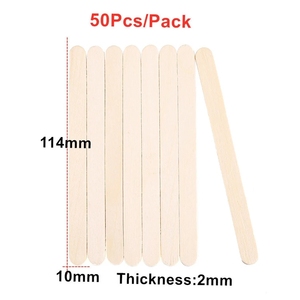Laser khắc gỗ <span class=keywords><strong>Popsicle</strong></span> Ice Cream Stick Lollipop <span class=keywords><strong>Popsicle</strong></span> thanh gỗ thủ công Gậy 114x10x2mm - Product Image 4
