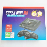 Consola de Juegos Super Mini MD de 16 Bits HD MEGA DRIVE, Video HD de 16 Bits, Juegos de TV, 100 Juegos Integrados, Tarjeta SD Gratis