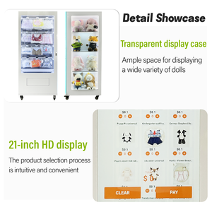 Première machine distributrice de jouets intelligente au monde avec écran tactile, multi-paiements, basée sur le cloud, en libre-service, pour la fabrication de jouets en peluche DIY - Product Image 5