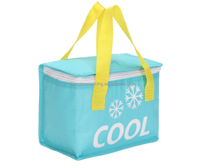 Xách tay 6 gói có thể mát hơn túi cách điện bia Túi lạnh với biểu tượng tùy chỉnh dấu ấn - Product Image 2