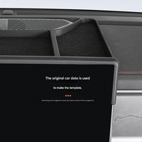 Accessoires d'intérieur de voiture Console Gravity Dashboard Screen Behind Phone Holder Storage Box Tray Organizer for Jetour Traveller T2