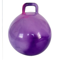 Ballon rebondissant géant de 100 cm avec poignée, en PVC, entièrement imprimé, jouet gonflable pour enfants