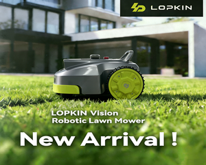 หุ่นยนต์ตัดหญ้า Lopkin L1600 ระบบนำทางด้วยภาพ AI ความแม่นยำสูง วางแผนเส้นทางอัตโนมัติเต็มรูปแบบ เทคโนโลยีขั้นสูงสำหรับการดูแลสนามหญ้า แบตเตอรี่ Li-ion - Product Image 1