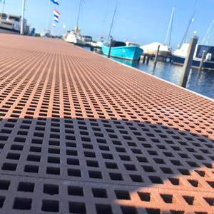 보행자 보도 용 미끄럼 방지 성형 FRP 미니 메쉬 격자 - Product Image 5