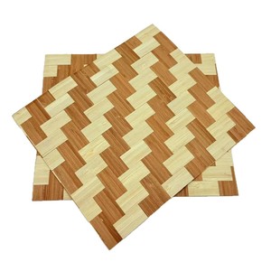Panneau de meubles en placage de bambou tissé, écologique, texture lisse, plusieurs tailles et styles - Product Image 2