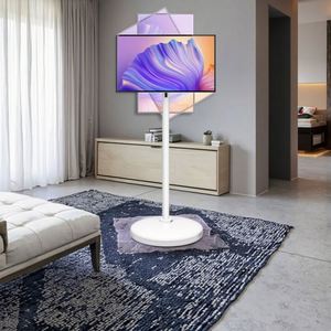 24 pouces écran tactile LED Android TV 128GB 8-Core CPU blanc 13MP caméra intégrée 12V HD Home Stand - Product Image 1