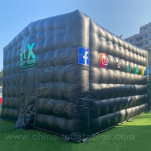 人気のポータブルインフレータブルナイトクラブディスコ照明ミュージックバーインフレータブルキューブパーティーインフレータブルテントイベント用 - Product Image 1