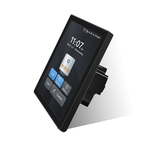 Lanbon เครื่องทำน้ำร้อนอัจฉริยะ L10HB สวิตช์25A WiFi LCD จับเวลาเซ็นเซอร์เรดาร์ Alexa <span class=keywords><strong>Google</strong></span> Home EU86mm กระจกนิรภัย US120 * 74มม - Product Image 5