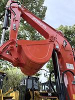 Mini-excavatrice hydraulique d'occasion U55 de 5 tonnes d'origine japonaise