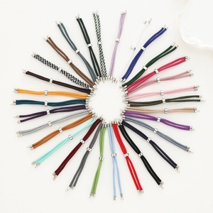 Cuerdas de seda de Milán hechas a mano en 32 colores, cordones ajustables para pulseras semiterminadas DIY, pulsera de dijes 2026 - Product Image 2