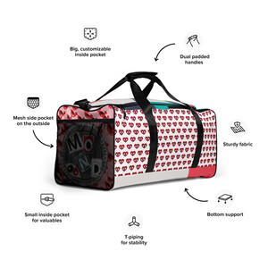 Zaino Casual Leggero Gym Mond Love con Chiusura a Cerniera - Product Image 1
