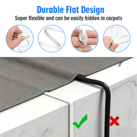 Câble réseau YUXUN Cat6A RJ45 UTP FTP SFTP Cat6 plat pour serveur informatique et salle d'équipement