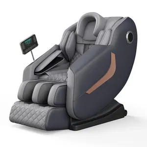 2021 en çok satan ucuz fiyat robot masaj manipülatör uzun raylı tam vücut büyük masaj koltuğu