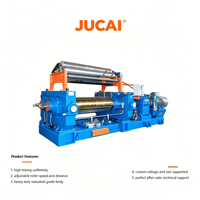 Mélangeur à rouleaux ouverts pour caoutchouc certifié CE XK-450, machine à mélanger les composés de caoutchouc avec mélangeur de stock