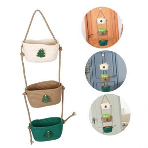 Cesta Decorativa <span class=keywords><strong>de</strong></span> <span class=keywords><strong>Madera</strong></span> Tallada <span class=keywords><strong>para</strong></span> <span class=keywords><strong>Colgar</strong></span> en la Pared, <span class=keywords><strong>para</strong></span> <span class=keywords><strong>Colgar</strong></span> Sombreros, Estilo Boho, Decoración del Hogar, Maceta Fija, Venta al por Mayor, Seagrass - Product Image 5