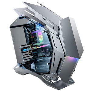 Offre Spéciale Jons-<span class=keywords><strong>bo</strong></span> MOD-<span class=keywords><strong>3</strong></span> Mini gris RGB Middle Tower Case Gaming Computer <span class=keywords><strong>pc</strong></span> CASE - Product Image 1