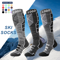 Chaussettes de ski et de randonnée unisexes, épaisses et chaudes, design Xingyou, chaussettes de sport de luxe en tissu éponge, chaussettes thermiques avec logo, chaussettes personnalisées