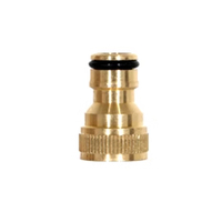 Raccord rapide en laiton de haute qualité 1/2 pouce 3/4 pouce pour tuyau d'irrigation de jardin, résistant à la corrosion, pour plomberie