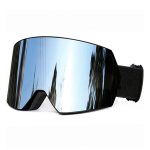 RTS trượt tuyết Kính gương phân cực UV400 bảo vệ trong kho Snowboard trượt tuyết Kính OEM chống sương mù thể thao tuyết kính tùy chỉnh logo - Product Image 1