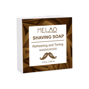 Legno Di Sandalo naturale Odore di Sapone Da <span class=keywords><strong>Barba</strong></span> per Gli Uomini, Realizzato Con Natural Vegan Ingredienti Vegetali Burro di Karitè - Product Image 2