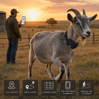 Traceur GPS pour animaux G55 - Suivi en temps réel |   Application mobile gratuite |   Alertes d'entrée/sortie de géofence |   Conception étanche