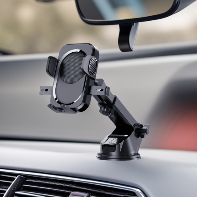 New Model A05B Center Console Navigation System Dashboard Car Phone Holder Retractable Fixed Support Suction Cup Global Use