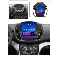 Lecteur vidéo de voiture de style Tesla 9,7 pouces pour Ford Kuga Escape 2013-2015, navigation GPS intégrée, autoradio Android, unité principale