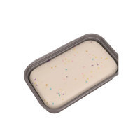 Jouet anti-stress en mousse à récupération lente, réaliste en forme de pain, slime, boîte en plastique colorée, jouet à sucer au doigt, extra-large