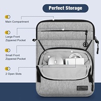 MoKo – sac de voyage Portable avec fermeture à glissière, nouvelle conception, bandoulière de 9 à 11 pouces, sac de tablette étanche à la mode