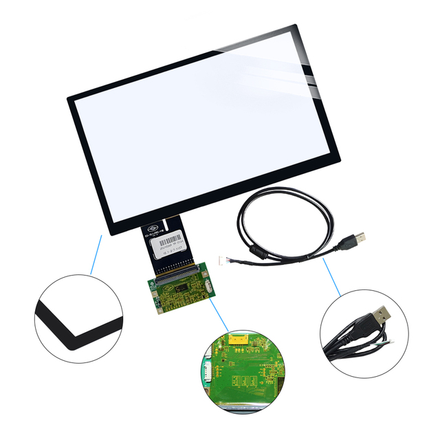 12.1Inch Touch Panel Capacitive Touch Screen with LCD Display PCAP ILITEK Controller Transparent Touch Screen Panel Overlay Kit