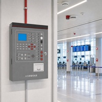 Système d'alarme incendie filaire professionnel avec détecteur de fumée intelligent et panneau de contrôle 20 zones