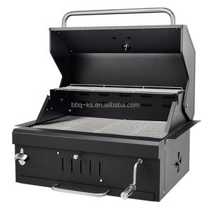 <span class=keywords><strong>Barbecue</strong></span> au charbon de bois encastrable en acier inoxydable noir, facile à nettoyer, pour jardin, <span class=keywords><strong>accessoire</strong></span> transfrontalier en promotion - Product Image 4