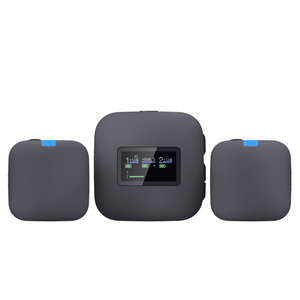 Micrófono inalámbrico con Clip Lavalier S8, dispositivo de baja latencia con cancelación de ruido para grabación de vídeo, transmisión en vivo, Vlog - Product Image 2