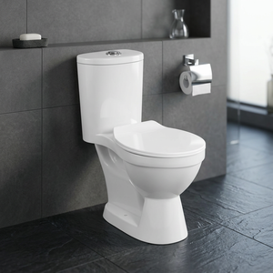 WC monobloc en céramique au design moderne, très demandé, pour hôtels – Sanitaires - Product Image 5