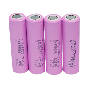 Batterie lithium-ion rechargeable <span class=keywords><strong>18650</strong></span> 2600mAh 3.7V <span class=keywords><strong>26F</strong></span> pour Samsung, catégorie de produits cylindriques - Product Image 3