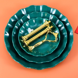 Support de table à dessert à 3 niveaux pour gâteau Assiette de service aux fruits pour la décoration de gâteaux de mariage - Product Image 6