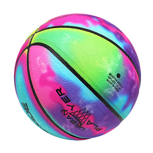 Ballon de <span class=keywords><strong>basket</strong></span>-ball personnalisé en PU laminé, résistant à l'usure, pour intérieur et extérieur, entraînement professionnel et matchs. - Product Image 5