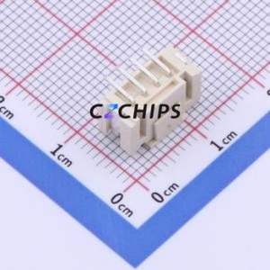 WAFER-PH2.0-4PLB Wire-to-Board Pin Header SMD,P=2mm Connector 1x4P 2mm Vertical Mount PH - Product Image 2