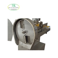 Hete Aanbieding Industriële Gemotoriseerde RVS Fruit- & Groentesnijmachine Peterseliesnijder voor Groenteverwerkingsbedrijven