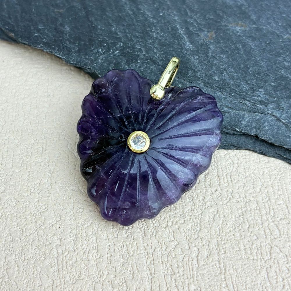 อเมทิสต์ - ทอง