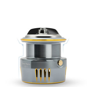 Duurzame Metalen Carbon <span class=keywords><strong>Drag</strong></span> Power 5kg Zoetwater Zoutwater Lichtgewicht 5.2.1 Overbrengingsverhouding Visserij Spinmolen voor Karpervissen - Product Image 5