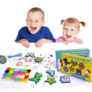 Wholesale Custom 5mm Hama Fuse Beads Bulk Plastic Puzzle Perler Beads No Ironing Needed Handmade with Customized Logo Color <b>Box</b> - Product Image 5