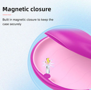 طقم أسنان لتقويم الأسنان مع مرآة حاوية محمولة جذابة ضئيلة حاوية التجنيب المغناطيسي - Product Image 6